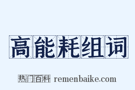 高能耗组词是什么意思的图片